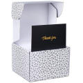 El diseño personalizado de regalo le agradece las tarjetas con el sobre, las tarjetas de agradecimiento de Kraft Business Gold